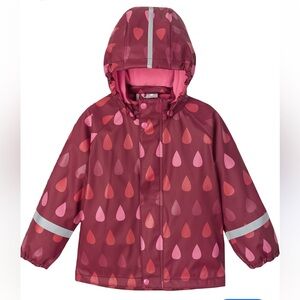 Kids Fleece lined Reima Raincoat (Size 5)